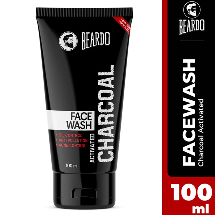 Beardo Activated Charcoal Face Wash 100ml